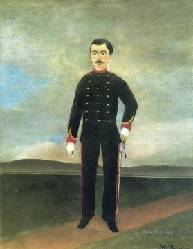 Enrique Rousseau Painting - mariscal des logis frumence biche de la 35.a artillería Henri Rousseau Postimpresionismo Primitivismo ingenuo